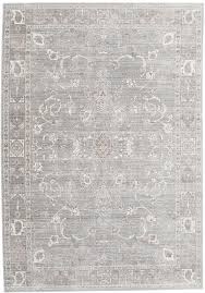 Maharani Orange 140x200 Teppich Grau Teppich Vintage Teppiche