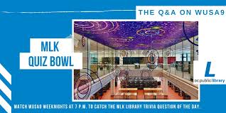 Day is not a national holiday. Dc Public Library On Twitter How Well Do You Know Mlk Library Watch Theqanda On Wusa9 Weeknights Sept 3 30 At 7pm To Play Mlk Quiz Bowl Collect All Of The