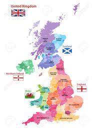 Encontre bolsas no partiu intercâmbio para estudar na inglaterra, país de gales, escócia e irlanda do norte. Mapa Del Vector De Reino Unido Coloreado Por Paises Condados Y Regiones Ilustraciones Vectoriales Clip Art Vectorizado Libre De Derechos Image 99915568