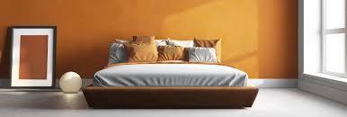 Since orange is a tertiary color, it is easiest to start with a bright orange paint and its tertiary friend, brown then add a touch of blue to mute the color. Orange Paint Colors Paint Colors From Glidden