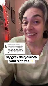 Mi viaje con el cabello gris: Aceptando el proceso