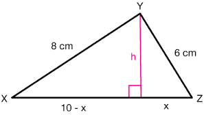 In right angle triangle δ efg, ∠ g = 90° ef = 9.4 = hypotenuse (say) eg = 6.8 = longer leg (say) to find: Triangles