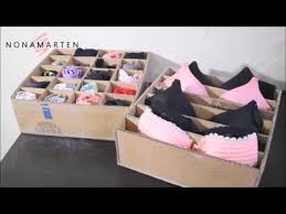 I want to diy a box that can hold my underwear,and keep them dry & clean,whom have good idea? Diy How To Make Underwear Organizer Forom Cardboard Cara Membuat Box Pakaian Dalam Dari Kardus Youtube