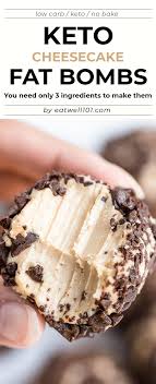 So good, so healthy… so easy to overeat! 3 Ingredient Cheesecake Keto Fat Bombs Recipe Cream Cheese Fat Bombs Recipe Eatwell101
