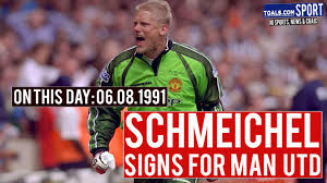Peter schmeichel announced his retirement from football in april 2003. Manchester United Peter Schmeichel Top 5 Saves Football Toals Sport Ni