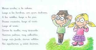 Manos Arriba A La Cabeza Luego A Los Hombros Con Gran Destreza A Las Rodillas Luego A Los Pies Brazos Cruzados Lue Canciones Manos Brazos Cruzados