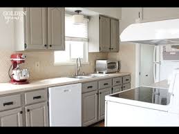 chalk paint kitchen cabinets youtube