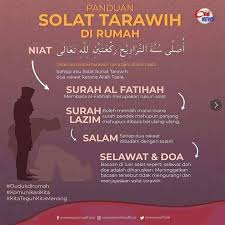 Bagi umat muslim, siapa sih yang tidak rindu dengan bulan ramadhan?. Sarawak Aritok Panduan Menunaikan Solat Tarawih Di Rumah Facebook