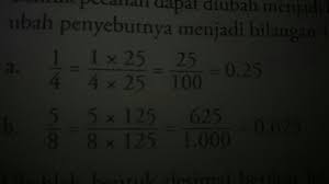 Jadi, bentuk desimal dari 1/3 adalah 0,33. 7 10 Diubah Menjadi Pecahan Desimal Contoh Penyelesaiannya Difoto Brainly Co Id