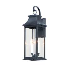 When your decor leaves you with wall space to fill, you can place large wall sconces in a variety of heights and locations for an elegant lighting solution. Maxim Lighting 30024 Vicksburg 3 Light Large Outdoor Wall Sconce