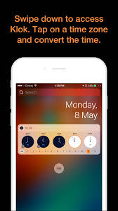 Klok Time Zone Converter Limited Private Productivity Ios Time Zone Converter Time Zones Converter