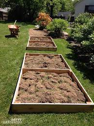 For example, if you have a length of 5 feet, a width of 4 feet and a depth of 2 feet, the volume would be 40 cubic feet (5 x 4 x 2 = 40). The Best Soil For A Raised Garden Bed Healthy Soil Equals Healthy Plants