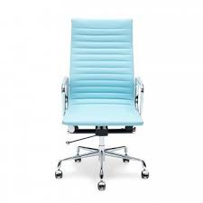 Light Blue Ribbed Office Chair Office Chair Desk Chair Turquoise Desk
