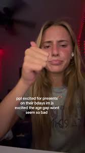 Excitement Over Birthday Presents and Age Gap