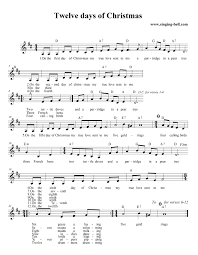 Christmas Carol Sheet Music 30 Free Scores To Download