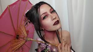 geisha 芸者 inspired makeup tutorial