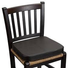 faux leather chair pad bedbathandbeyond com faux leather chair chair pads chair