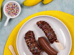 Schokobananen Am Stiel Rezept Bananen Snacks Schokobananen Schnelles Und Einfaches Fruhstuck
