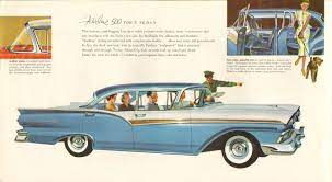 1957 Ford Fairlane And Fairlane 500 Sales Catalog Ford Fairlane Fairlane Classic Cars Trucks
