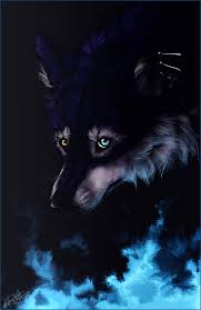 Blue Fire By Whitespiritwolf On Deviantart Wolf Spirit Animal Anime Wolf Fantasy Wolf