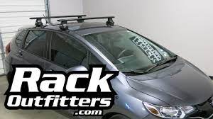 This is a good review at fitfreak comparing the racks on a honda fit Honda Fit With Thule Black Aeroblade Roof Rack By Rack Outfitters Youtube