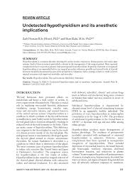 hypothyroidism