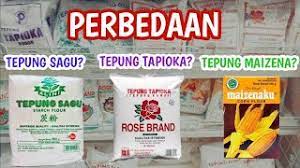 Tapioka harus direndam dan kemudian direbus dengan cairan untuk membentuk gel dan oleh karena itu biasanya ditambahkan ke makanan sebelum dimasak. Perbedaan Tepung Sagu Tepung Tapioka Dan Tepung Maizena Versi Dhasilfa Raditya Youtube