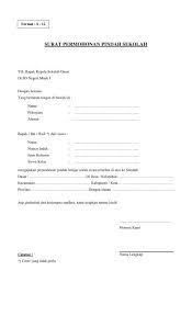 Format daftar usul mutasi promosi dan lain sebagainya. Contoh Surat Permohonan Mutasi Kumpulan Contoh Surat Dan Soal Terlengkap