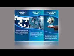 Brochure Design In Coreldraw Tutorial Part 1 Youtube Desain Brosur Templat Brosur Brosur