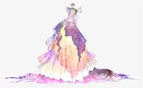 Designed the dress myself~ : i dipped the paper into coffee and burnt it for fun xd. Ball Gown Png Free Hd Ball Gown Transparent Image Pngkit