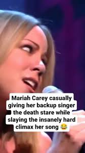 backup singer be like: 😭 #mariahcarey #butterfly #🦋 #90s #live #🎶  #lambily #lamb #viral #queen #backupsinger #4upage