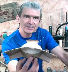 Central Oklahoma Woodturners Natural Edge Winged Hollowform