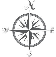 Black And White Compass Stencil Tattoo Free Compass Vector Image Compass Vector Vintage Compass Compass Art