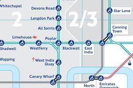The way back is more of a worry, but looks like there are alternatives. Transport For London Every Single Stop On The Dlr Mylondon