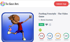 We did not find results for: Footbag Freestyle The Video Game Home Facebook