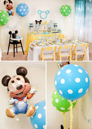 Mickey Mouse Birthday Party Ideas For 3 Year Old Boy Creative Mickey Mouse 1st Birthday Party Ideas Free Printables Mickey Mouse 1st Birthday Mickey First Birthday Mickey Mouse First Birthday