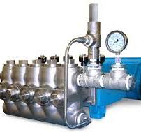 Quintuplex Plunger Pump Driven By Electric Motor