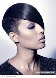 Short Hair Styles For African American Half Shaved Hair Short Black Hairstyles Short Hair Styles African American