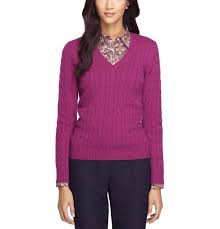 Check spelling or type a new query. Brooks Brothers Cashmere Cable Knit V Neck Sweater Pradux