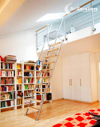 La mezzanine est une solution gain de place idéale pour les espaces restreints. Scala Escalier Gain De Place Bois Metal Art Escaliers