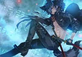 Anime Boy Smirk Animal Ears Anime Animal Ears Cute Anime Boy Animal Ears