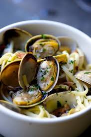 Linguine Aux Coques Et Lardon Recette Poisson Bon Appetit Cuisine