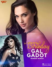 🎉🎈HAPPY BIRTHDAY 🎂🥳🎈🎉Gal Gadot