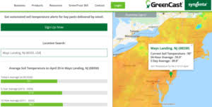 Past weather in new jersey, new jersey, usa — yesterday and last 2 weeks. Soil Temperatures And Seed Germination Growth Plant Pest Advisory