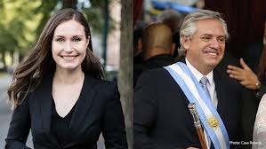 Born 2 april 1959) is an argentine politician, professor, serving as the 53rd president of argentina since 2019. Prime Minister Marin And Argentine President Fernandez Discuss Deepening Cooperation Between Their Countries