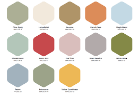 Summer Indoor Color Palettes