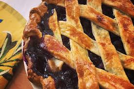Cookie's legendary blueberry pie is here, . Best Ever Deep Dish Blueberry Pie Reality Bakes