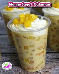 Mango Sago T Gulaman Recipe Filipino Dessert Recipes By Pingdesserts Com Filipino Desserts Mango Sago Dessert Recipes