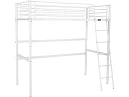 Lit superposé 80 x 190 coloris fer vieilli Lit Mezzanine Alora 90 X 190 Cm Blanc 102968