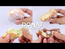 Donat Gula Isi Krim Rasa Vanilla Green Tea Coklat Cream Filled Bomboloni Doughnut Youtube Di 2020 Coklat Gula Donat